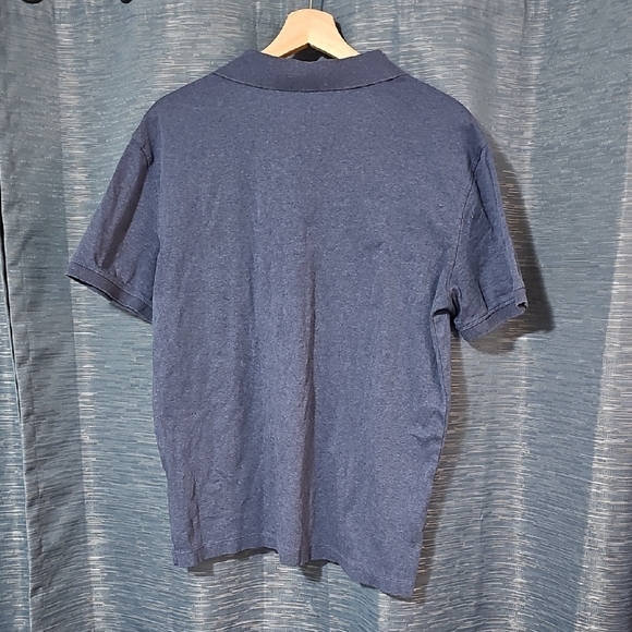 Banana Republic Blue Polo Shirt Short Sleeve Casual - Picture 3 of 3